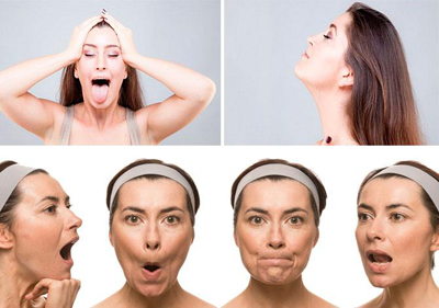 Гимнастика для лица и шеи 