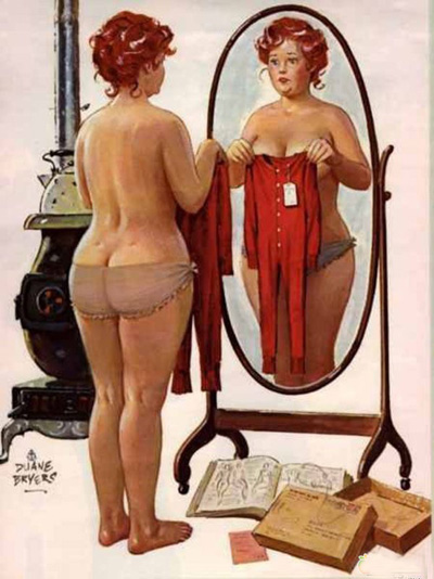 Зеркало для толстушки