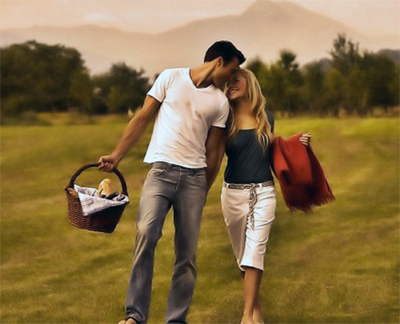 Влюбленный мужчина