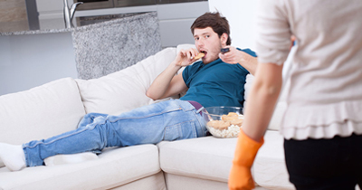 Как стянуть мужчину с дивана